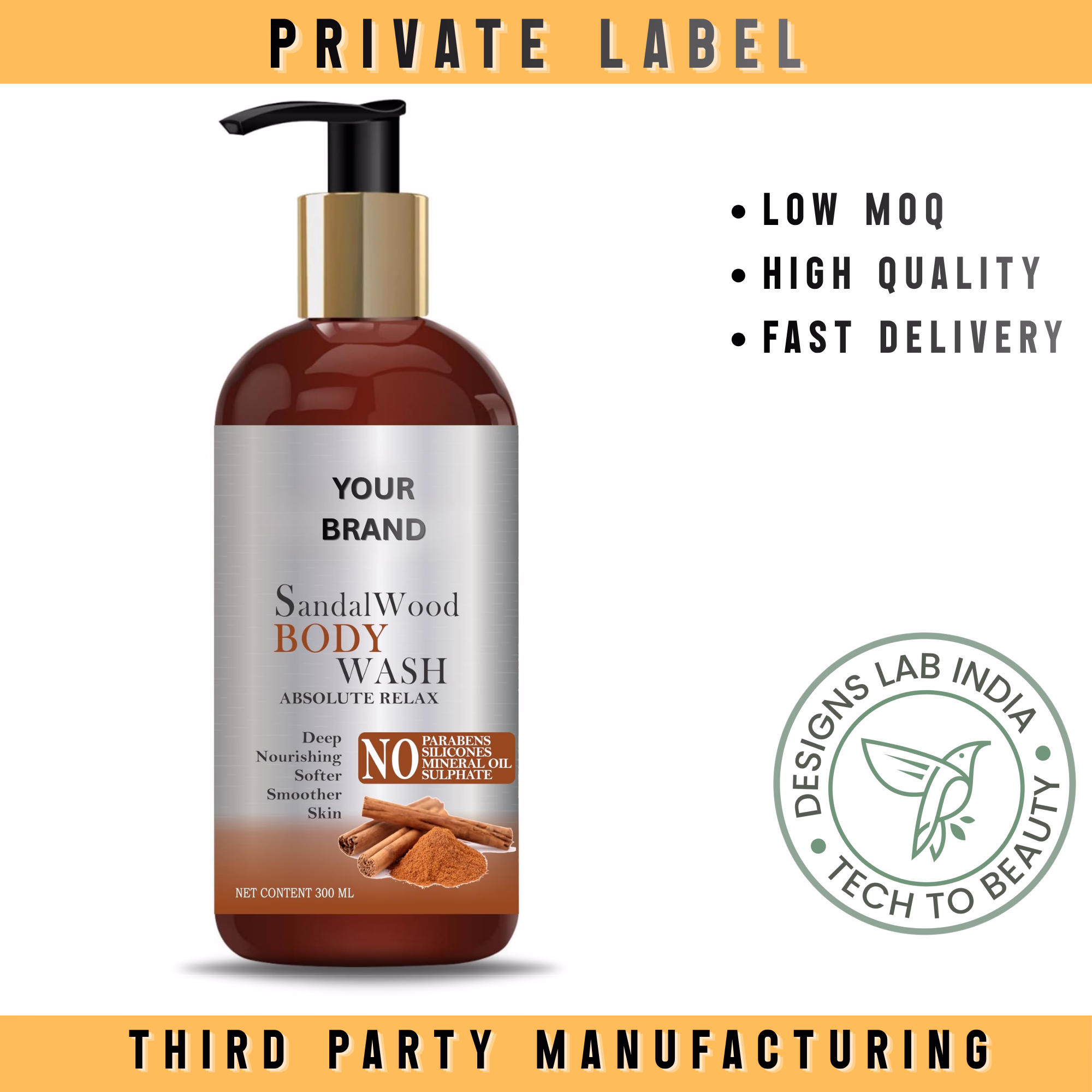 Sandalwood Body Wash